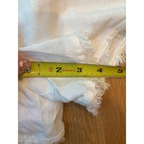 Young Fabulous and Broke Linen Blend Shorts High Rise Paper Bag Medium NWT - Picture 6 of 7